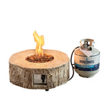 30,000 BTU Outdoor Fire Pits Patio Propane Gas Fire Pit for Outside
