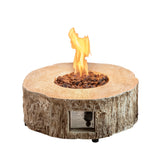 30,000 BTU Outdoor Fire Pits Patio Propane Gas Fire Pit for Outside