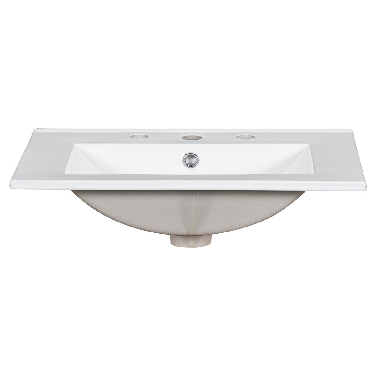 30inch Freestanding Bathroom Vanity Combo with Ceramic Sink Shaker Style Vanities