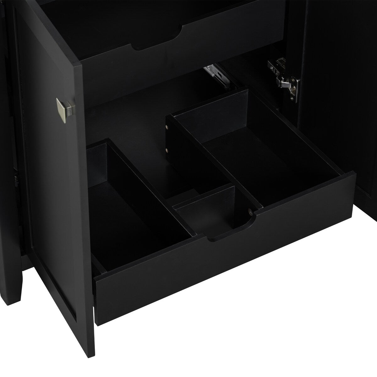 30inch Freestanding Bathroom Vanity Combo with Ceramic Sink Shaker Style Vanities