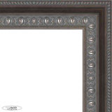 30x20 Contemporary Silver Complete Wood Picture Frame with UV Acrylic, Foam Board Backing, & Hardware