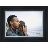 30x22 Contemporary Black Complete Wood Picture Frame with UV Acrylic, Foam Board Backing, & Hardware