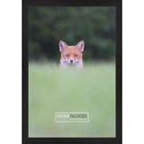 30x25 Lacquer Black Complete Wood Picture Frame with UV Acrylic, Foam Board Backing, & Hardware