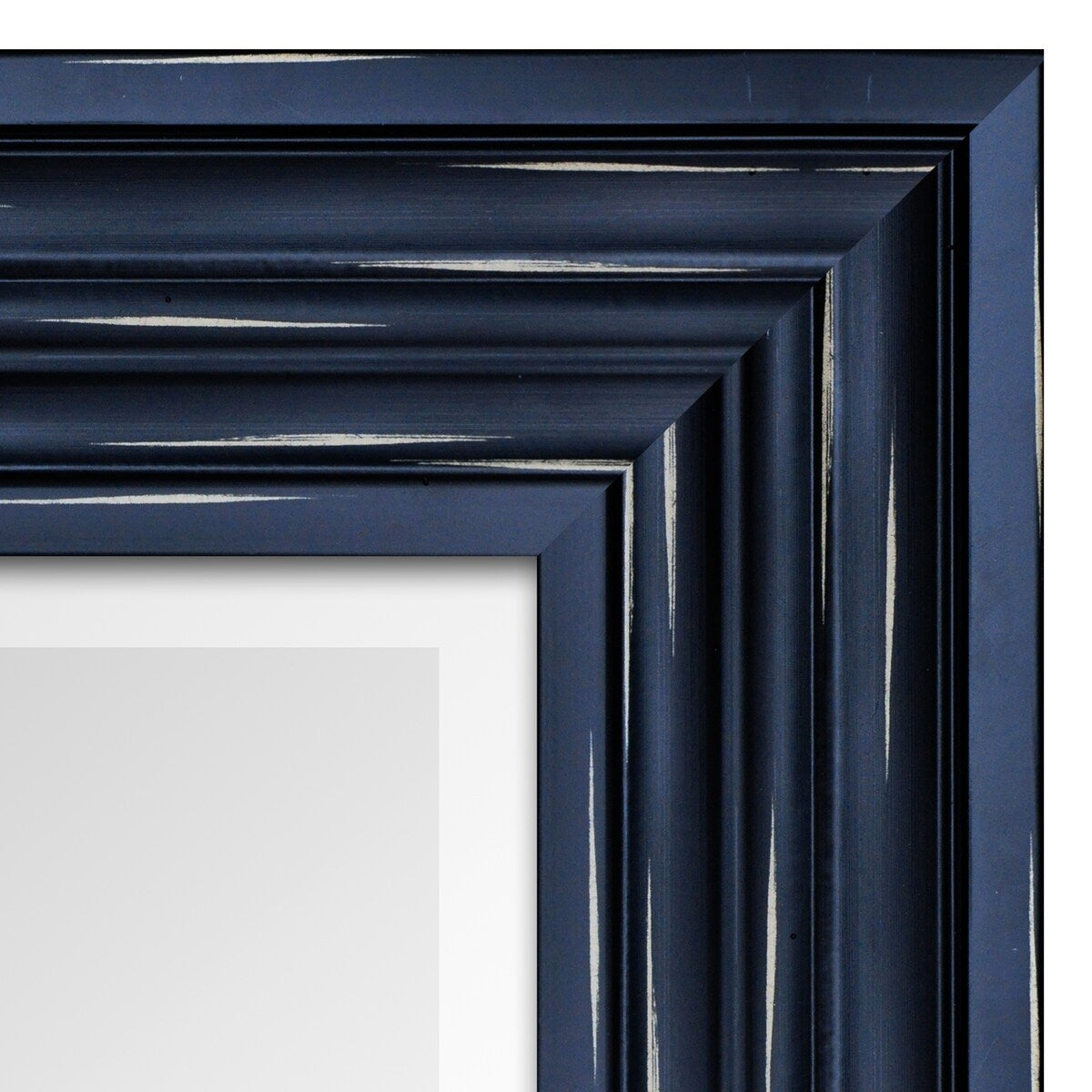 31 X 43 Antique Black Mirror 1" Bevel with 3.5" frame - Antique Black - 31" x 43" x 1"