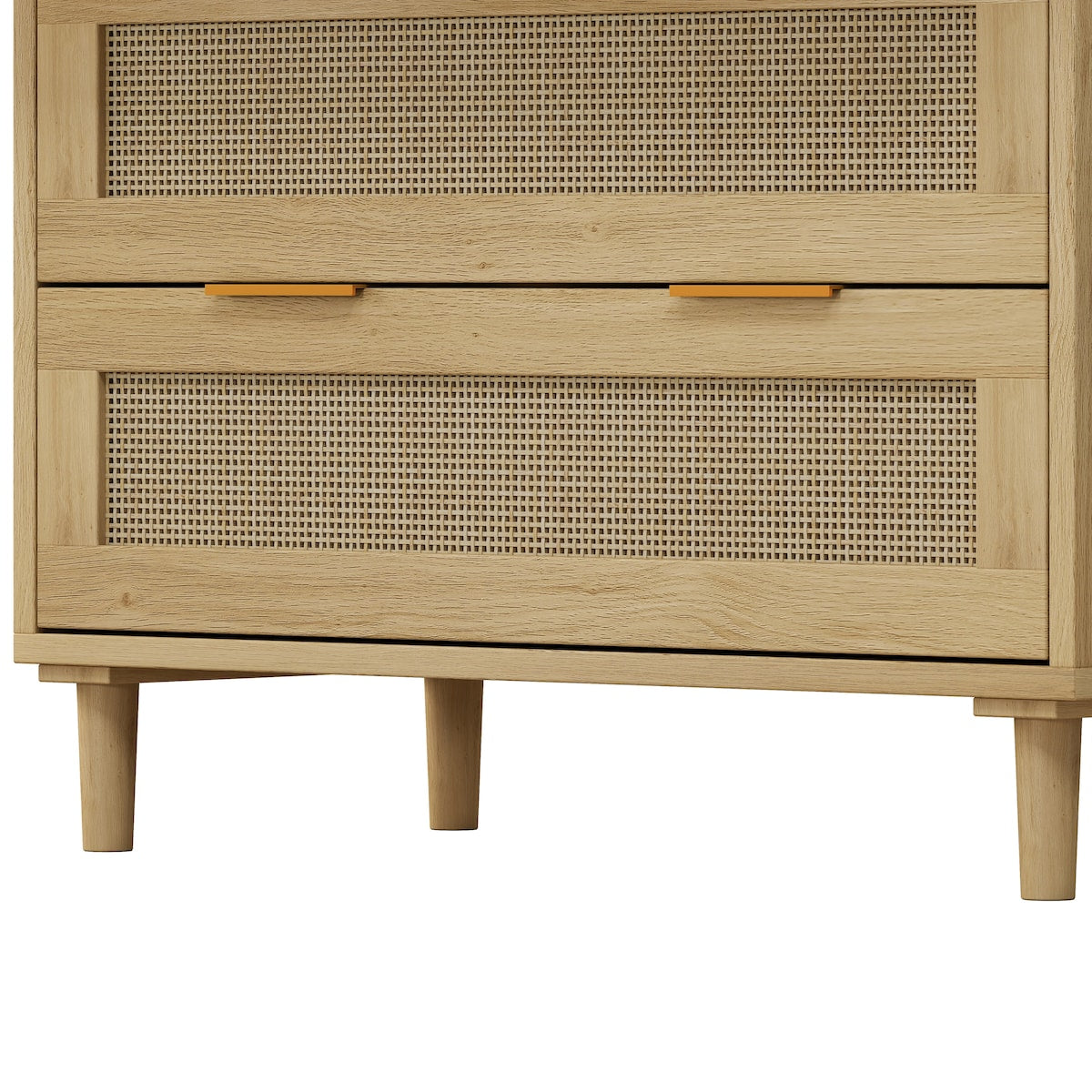 31.50"3-Drawers Rattan Storage Cabinet Rattan Drawer,for Bedroom,Living Room,Dining Room