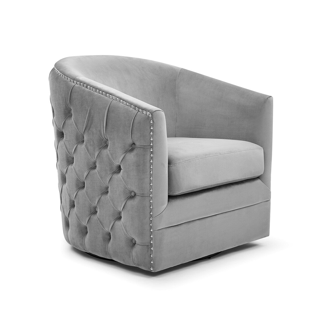 Accent Chair Sofa Chair Velvet 360 Swivel