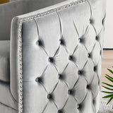 Accent Chair Sofa Chair Velvet 360 Swivel