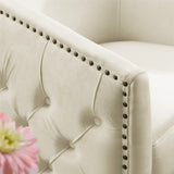 Accent Chair Sofa Chair Velvet 360 Swivel