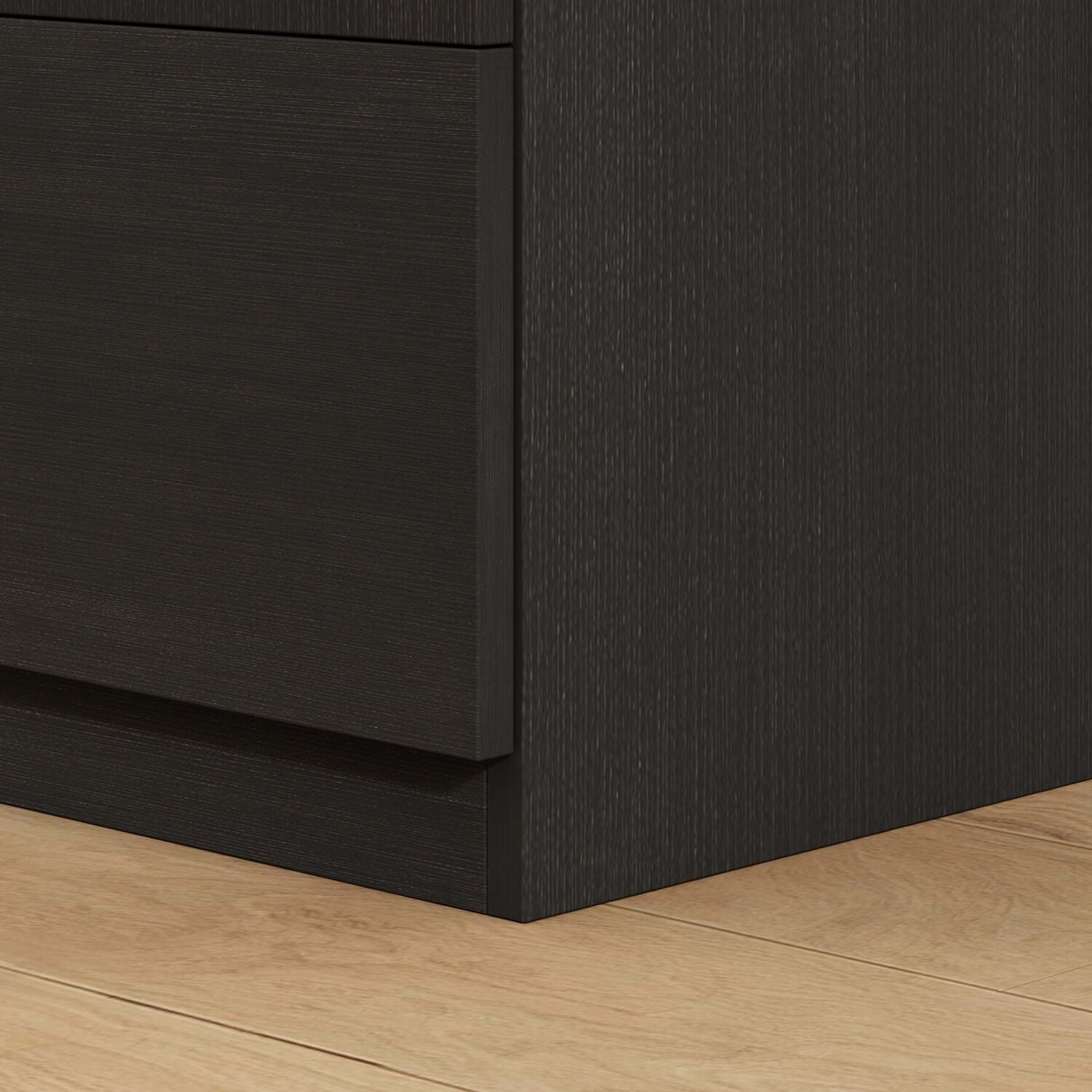 31.5"W x 66.9"H Wardrobe Armoire Cloest with Drawer In Black,White