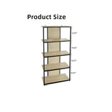 31"W 5 LAYER RACK,Suitable for Bedroom, Living Room, Study, Dining Room and Entrance