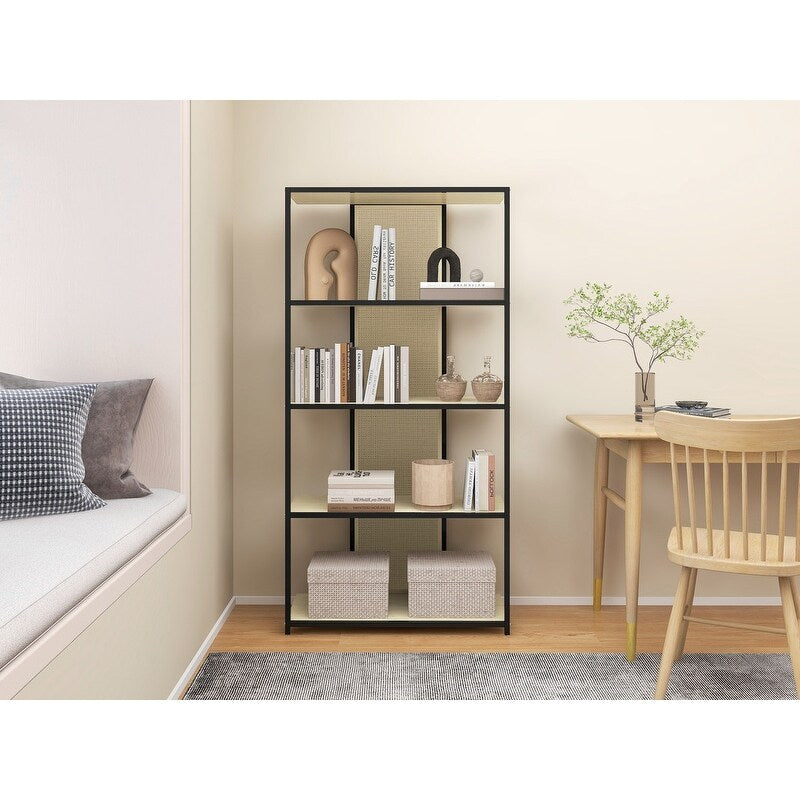 31"W 5 LAYER RACK,Suitable for Bedroom, Living Room, Study, Dining Room and Entrance