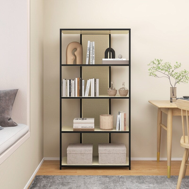 31"W 5 LAYER RACK,Suitable for Bedroom, Living Room, Study, Dining Room and Entrance