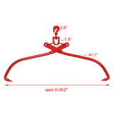 32 Inch Log Lifting Tongs Heavy Duty Grapple Timber Claw