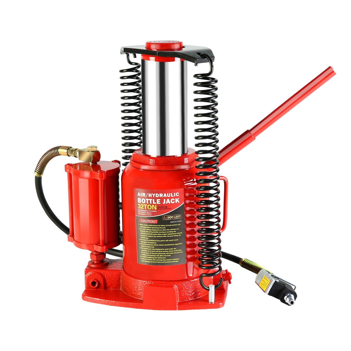 32-Ton Hydraulic Bottle Jack Air-Operated Bottle Jack Lift