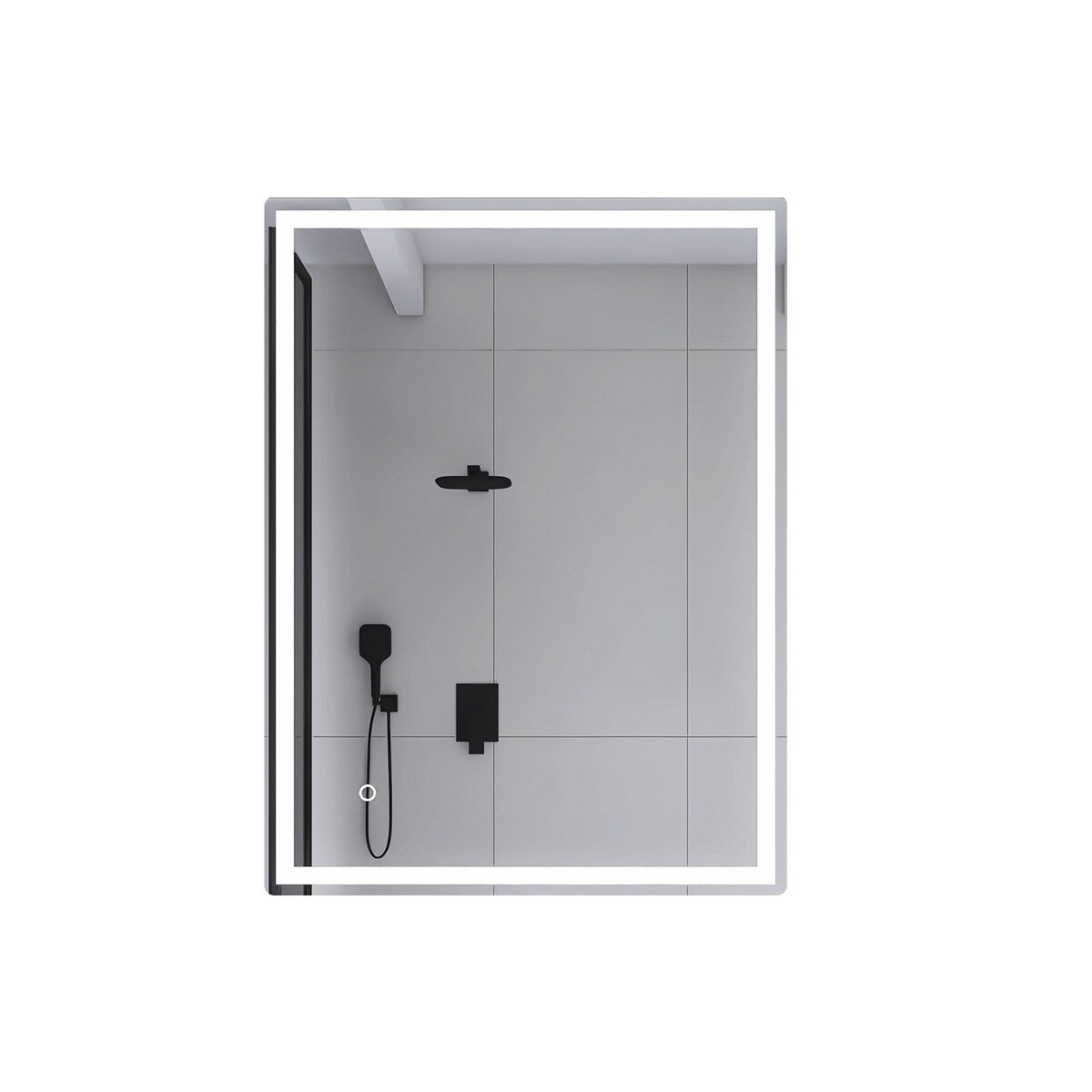 32 in. W x 24 in. H Rectangular Frameless Bluetooth Music Anti-Fog LED Light Bathroom Vanity Mirror - 32x24"