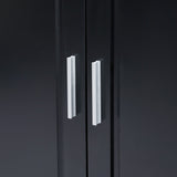 32 in. W x 72 in. H Storage Cabinet with Doors and Three Drawers