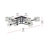 32 inch Flush Mount