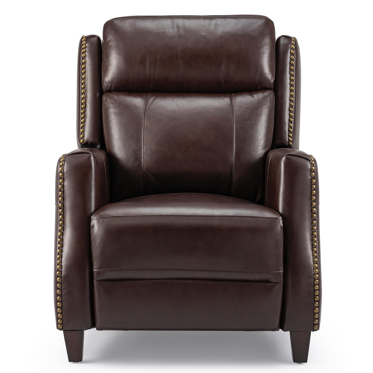32.7" Wide Genuine Leather Recliner Power Club Recliner