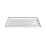 i-Homare 32" X 60" Right Drain Single Threshold Rectangular Shower Base
