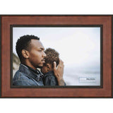 32x22 Traditional Walnut Complete Wood Picture Frame with UV Acrylic, Foam Board Backing, & Hardware