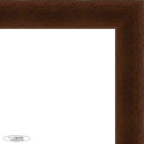 32x23 Traditional Mahogany Complete Wood Picture Frame with UV Acrylic, Foam Board Backing, & Hardware
