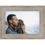 32x24 Distressed/Aged Contrast Grey Complete Wood Picture Frame with UV Acrylic, Foam Board Backing, & Hardware
