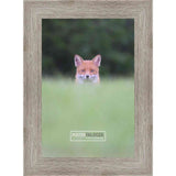 32x24 Distressed/Aged Contrast Grey Complete Wood Picture Frame with UV Acrylic, Foam Board Backing, & Hardware