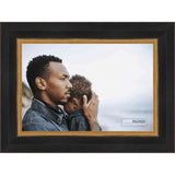 32x26 Contemporary Black Complete Wood Picture Frame with UV Acrylic, Foam Board Backing, & Hardware