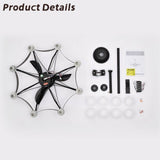 33 Inch Chandelier Ceiling Fan for Bedroom Dining Room