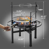 33.5'' W Portable Charcoal Grill