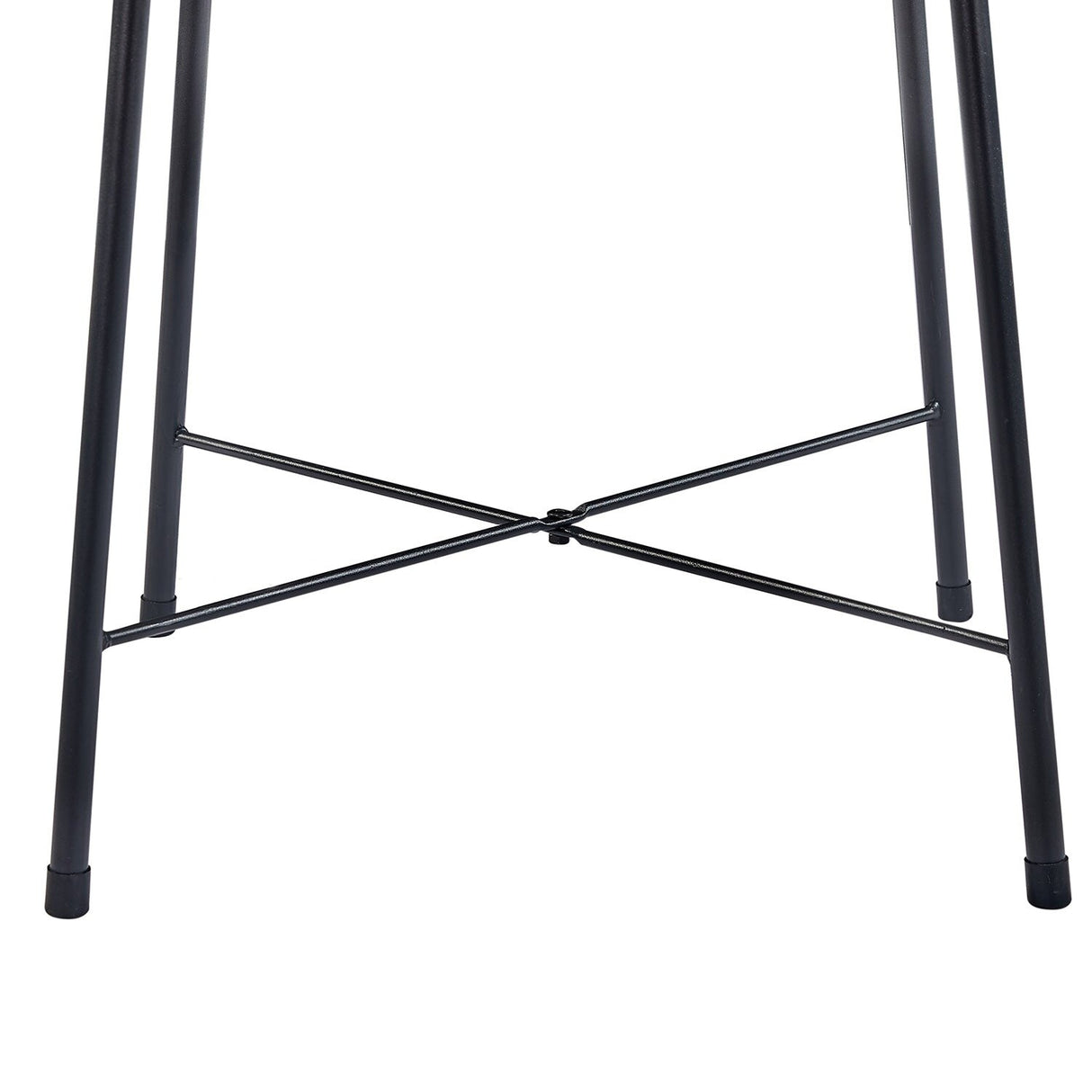 35.4'' High Round Bar Table, Industrial Style Wood Top Bistro Pub/Breakfast Table