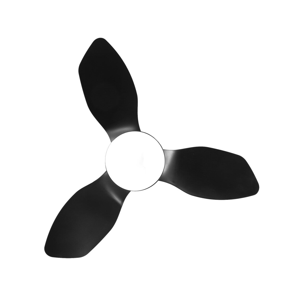 32 Inch Flush Mount LED Ceiling Fan with Lights Remote(3-Blade)