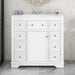 36 Inch Freestanding Bathroom Vanity Set with Drawers and Ceramic Sink