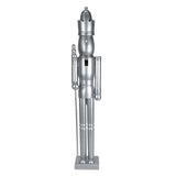 36 Inch Wooden Silver King Nutcracker