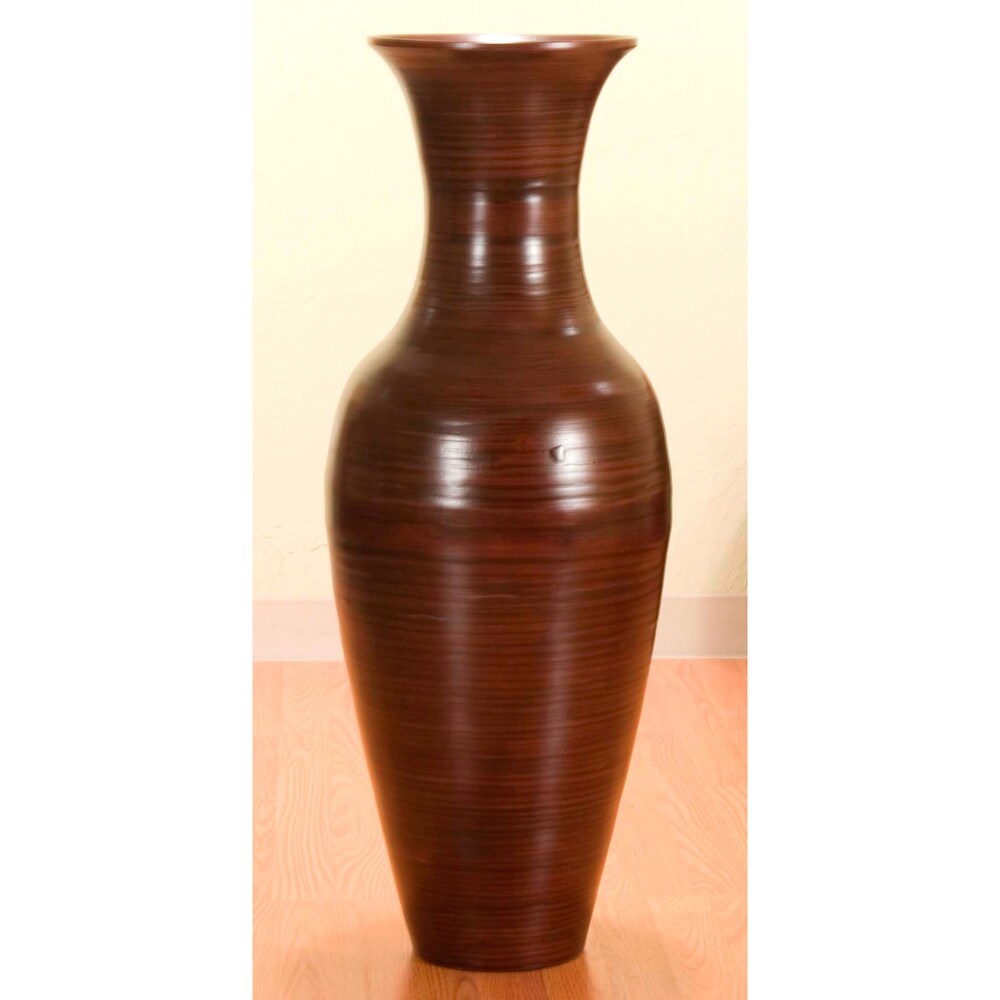36-inch Bamboo Tall Floor Vase