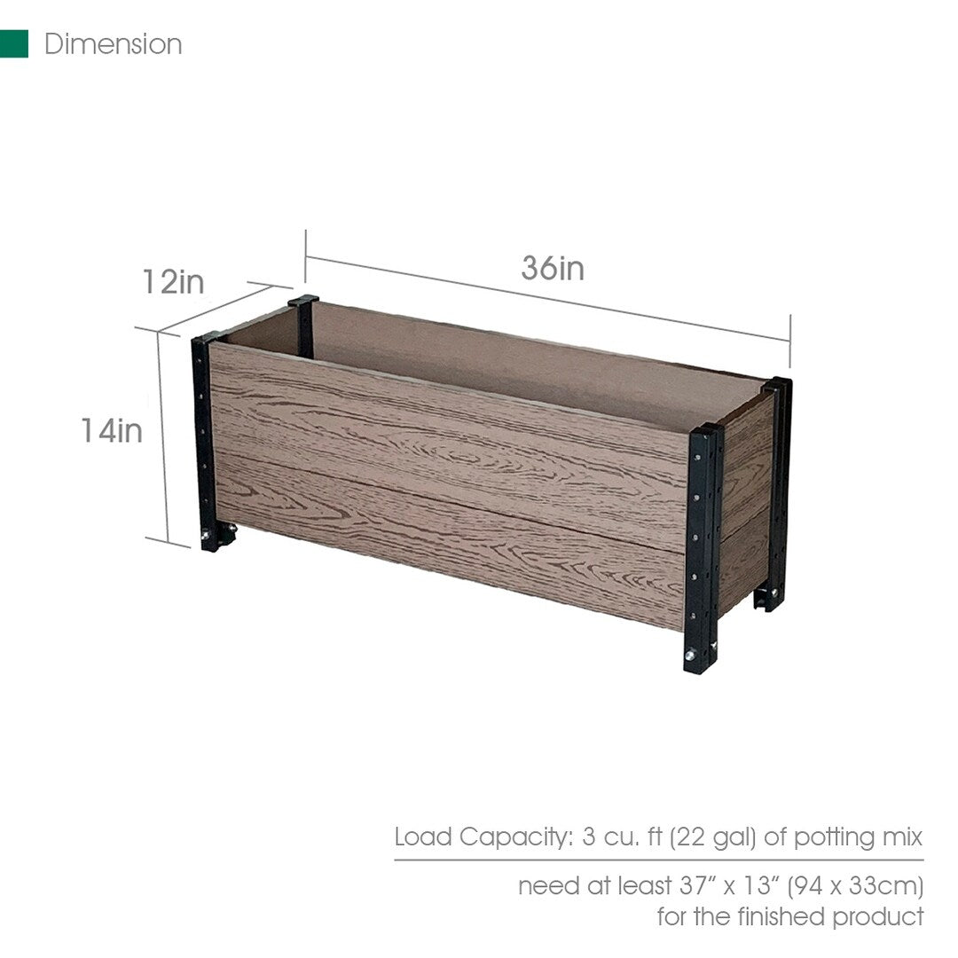 36-inch Trough Planter