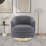 360 Degree Sloped Arm Sofa, Single Cushion Sofa for Living Room
