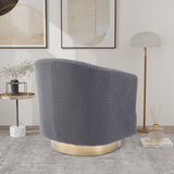 360 Degree Sloped Arm Sofa, Single Cushion Sofa for Living Room