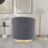 360 Degree Sloped Arm Sofa, Single Cushion Sofa for Living Room