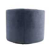 360-Degree Swivel Barrel Chair Comfy Tufted Back Accent Round Barrel Chair Leisure Chair for Living Room, Bedroom, Hotel
