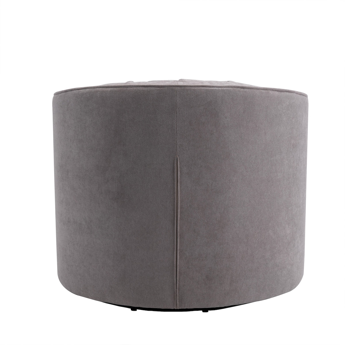 360-Degree Swivel Barrel Chair Comfy Tufted Back Accent Round Barrel Chair Leisure Chair for Living Room, Bedroom, Hotel