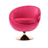 360 Degree Swivel Cuddle Barrel Accent Chair
