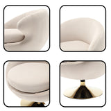 360 Degree Swivel Cuddle Barrel Accent Chair