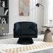 360 Degree Swivel Velvet Upholstered Barrel Sofa Chairs