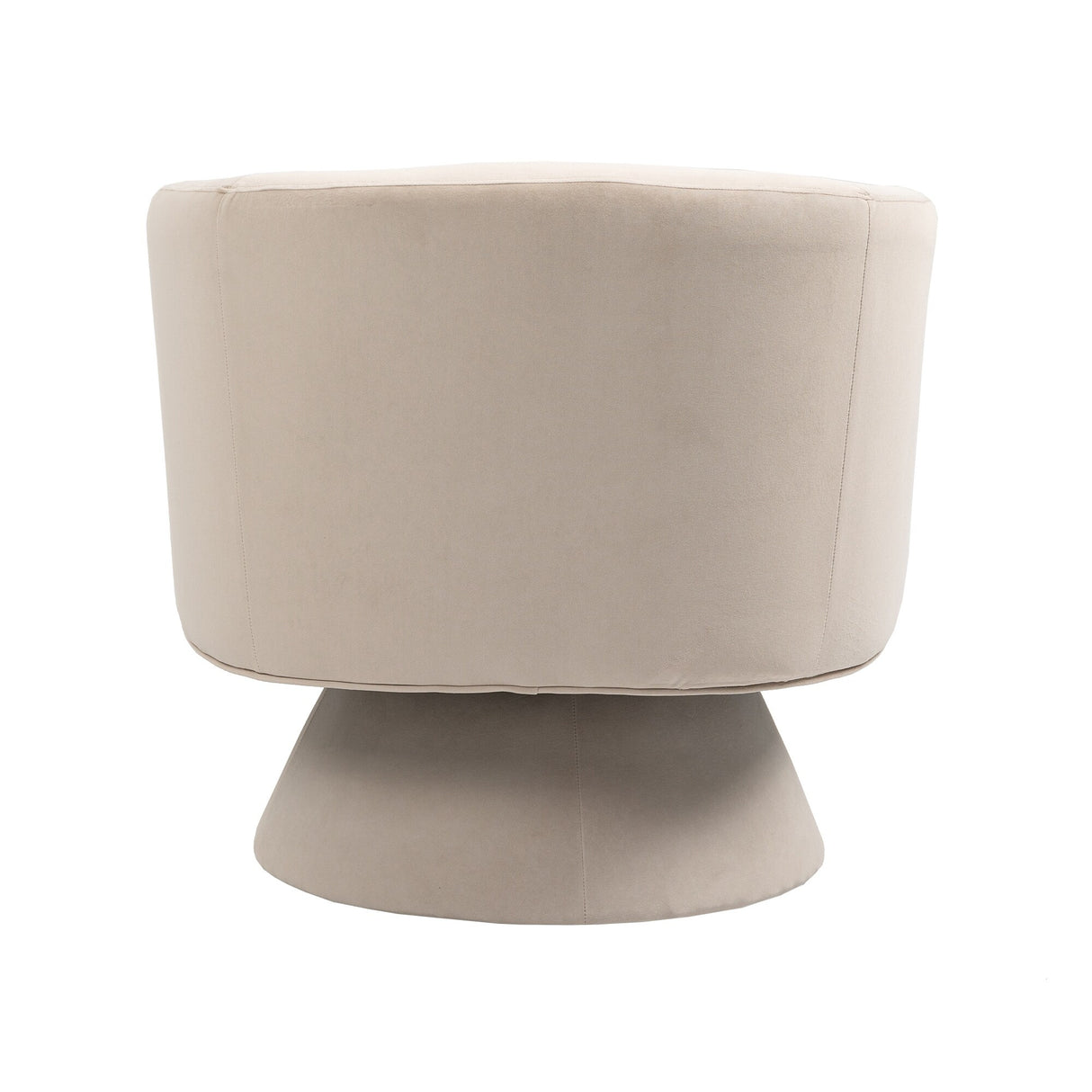 360 Degree Swivel Velvet Upholstered Barrel Sofa Chairs