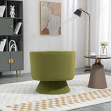 360 Degree Swivel Velvet Upholstered Barrel Sofa Chairs