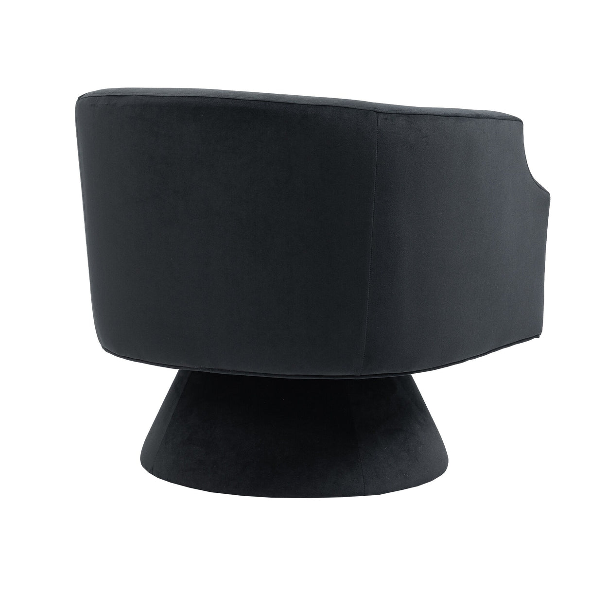 360 Degree Swivel Velvet Upholstered Barrel Sofa Chairs