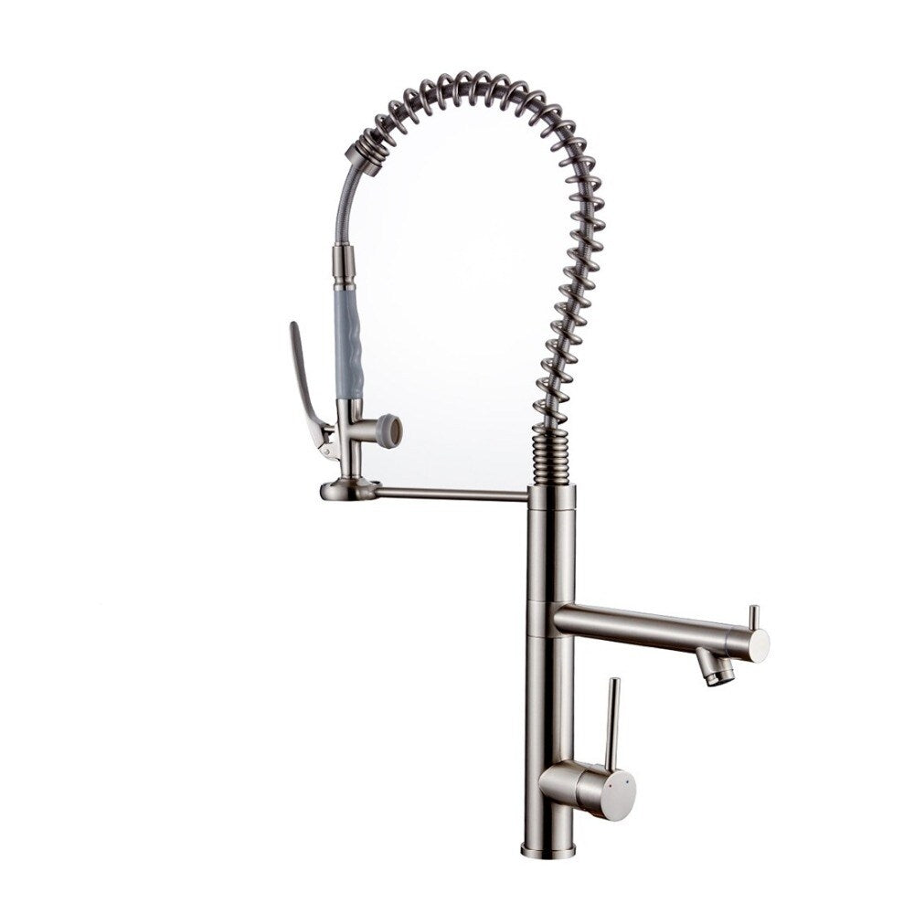 360-deg rotating kitchen faucet