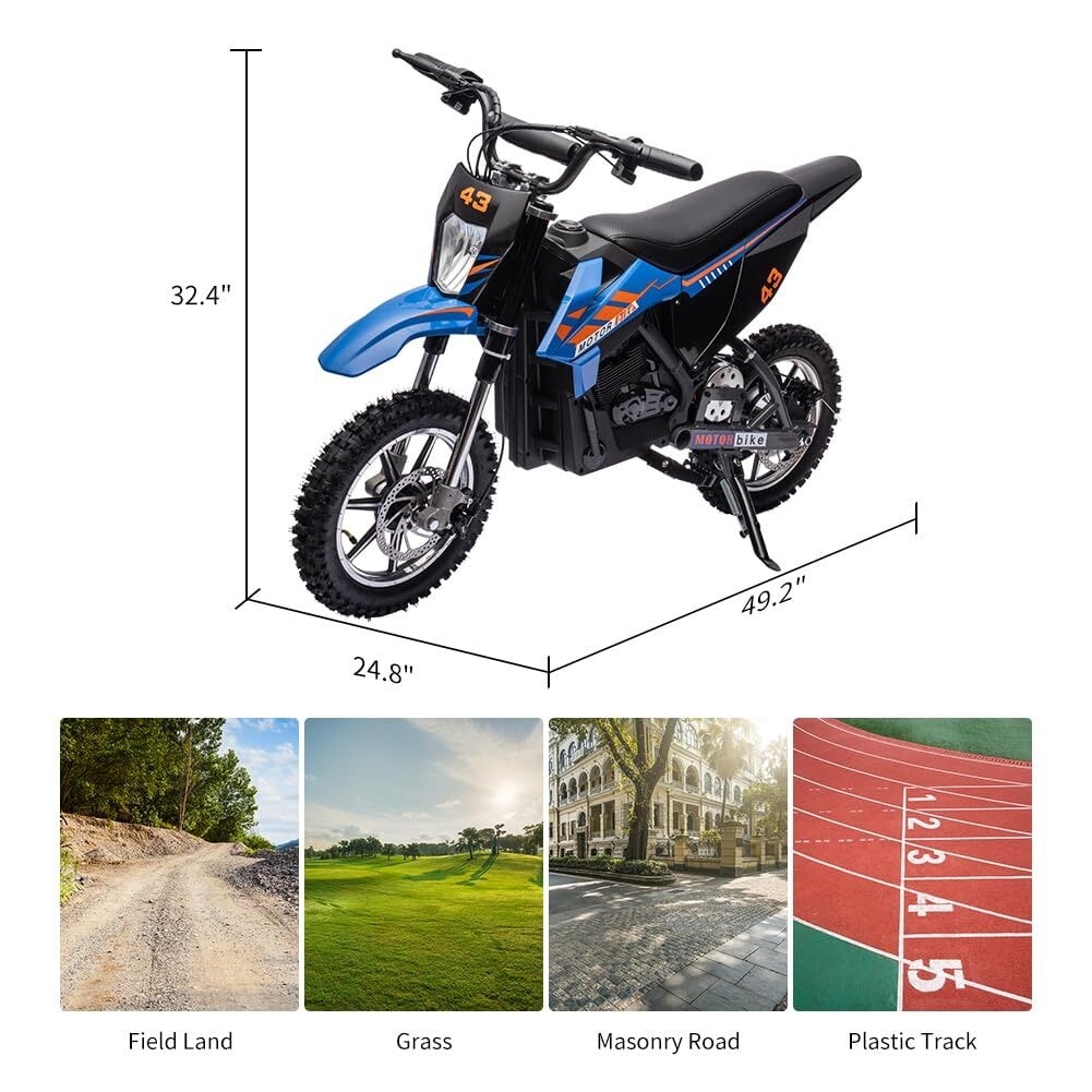 36V Electric Dirt Bike for Kids