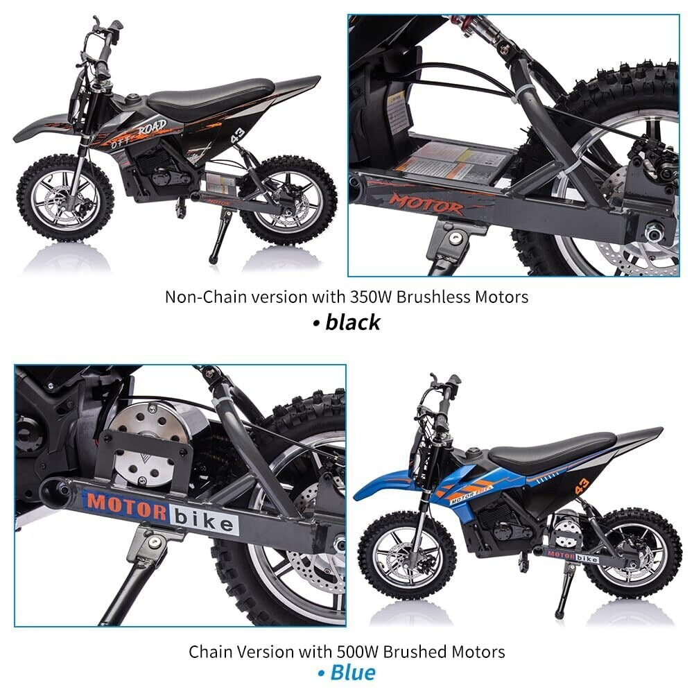 36V Electric Dirt Bike for Kids